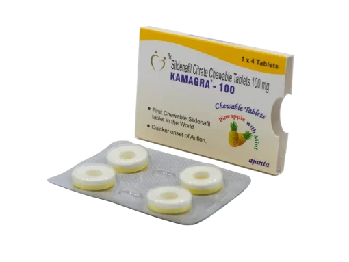 Kamagra Polo 100 mg - 4 bonbony